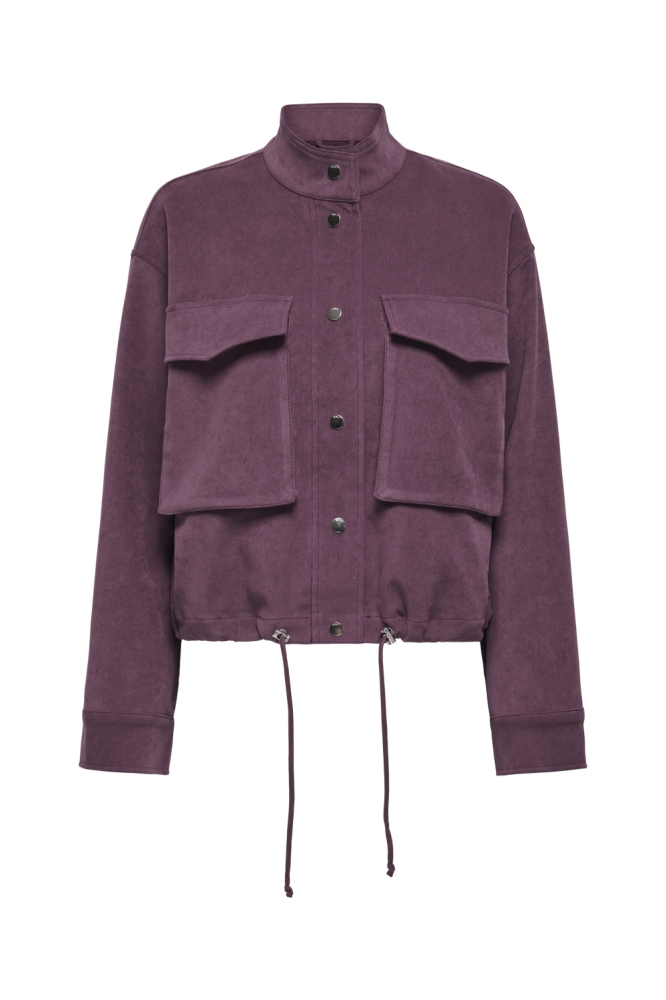 ONLDUNE LIFE SHORT JACKET CC OTW 15349671 MAUVE WINE